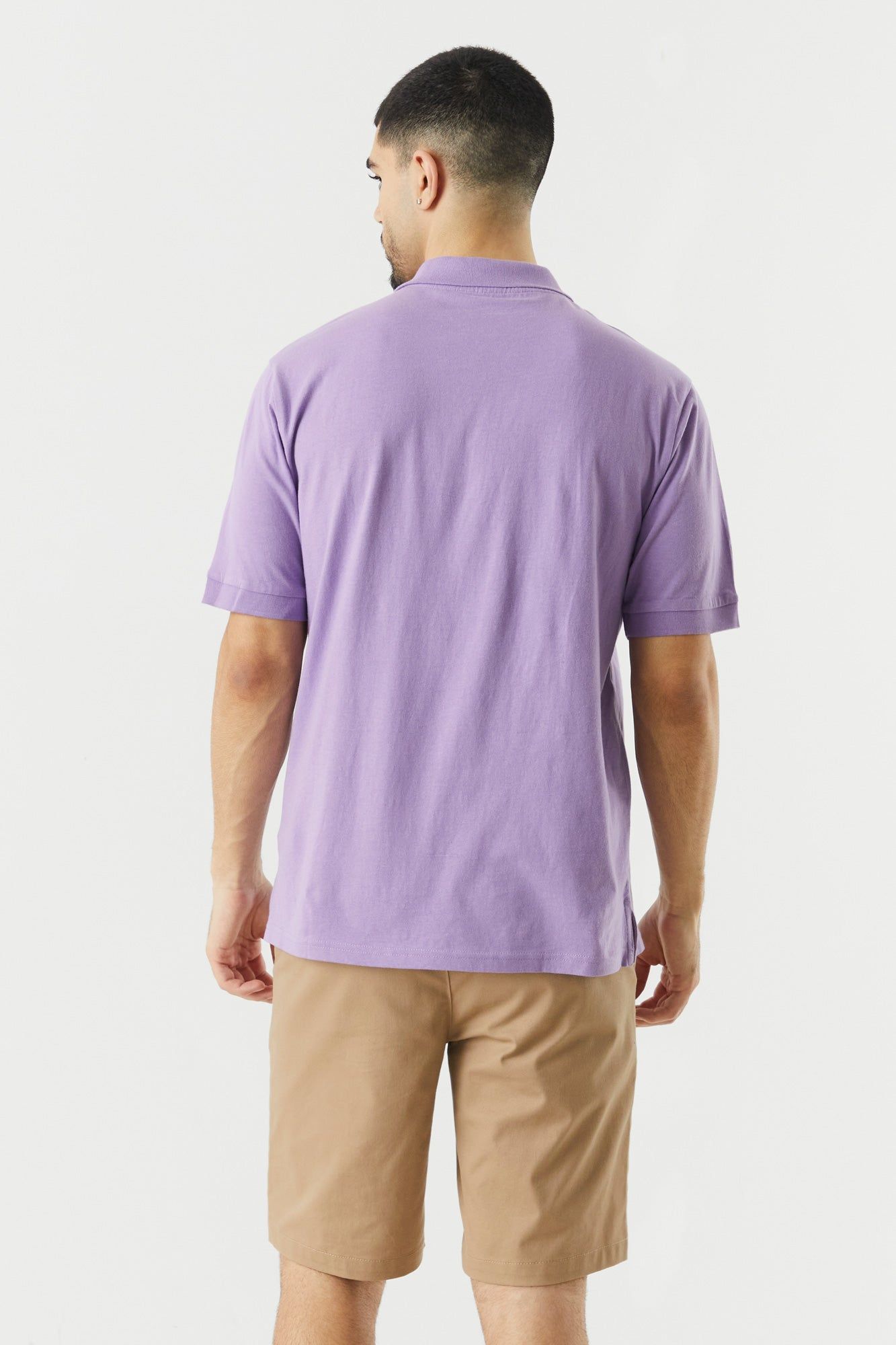 Solid Polo T-shirt sold by Urban Planet product image thumbnail 5