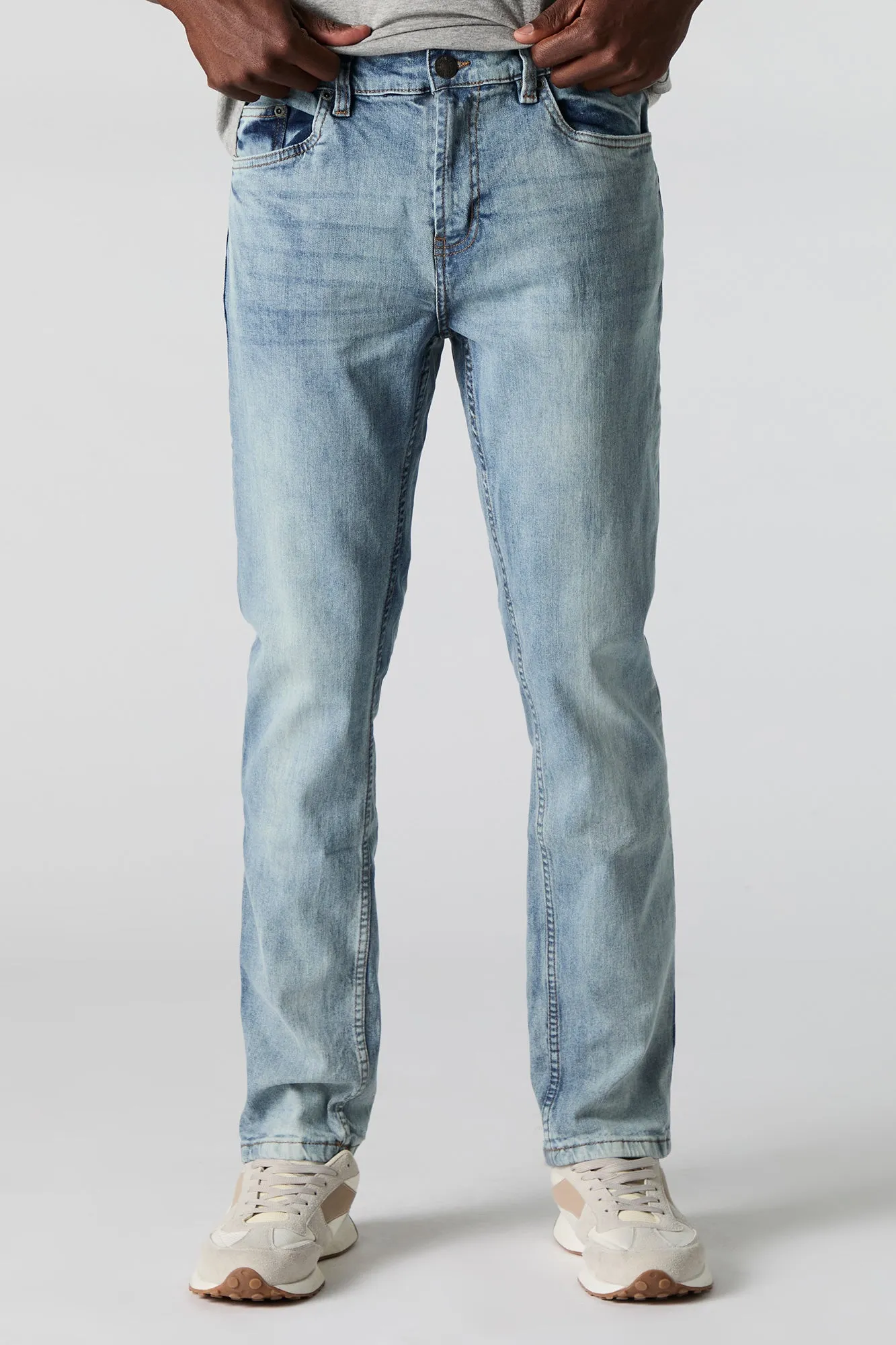Light Wash Slim Jean sold by Urban Planet