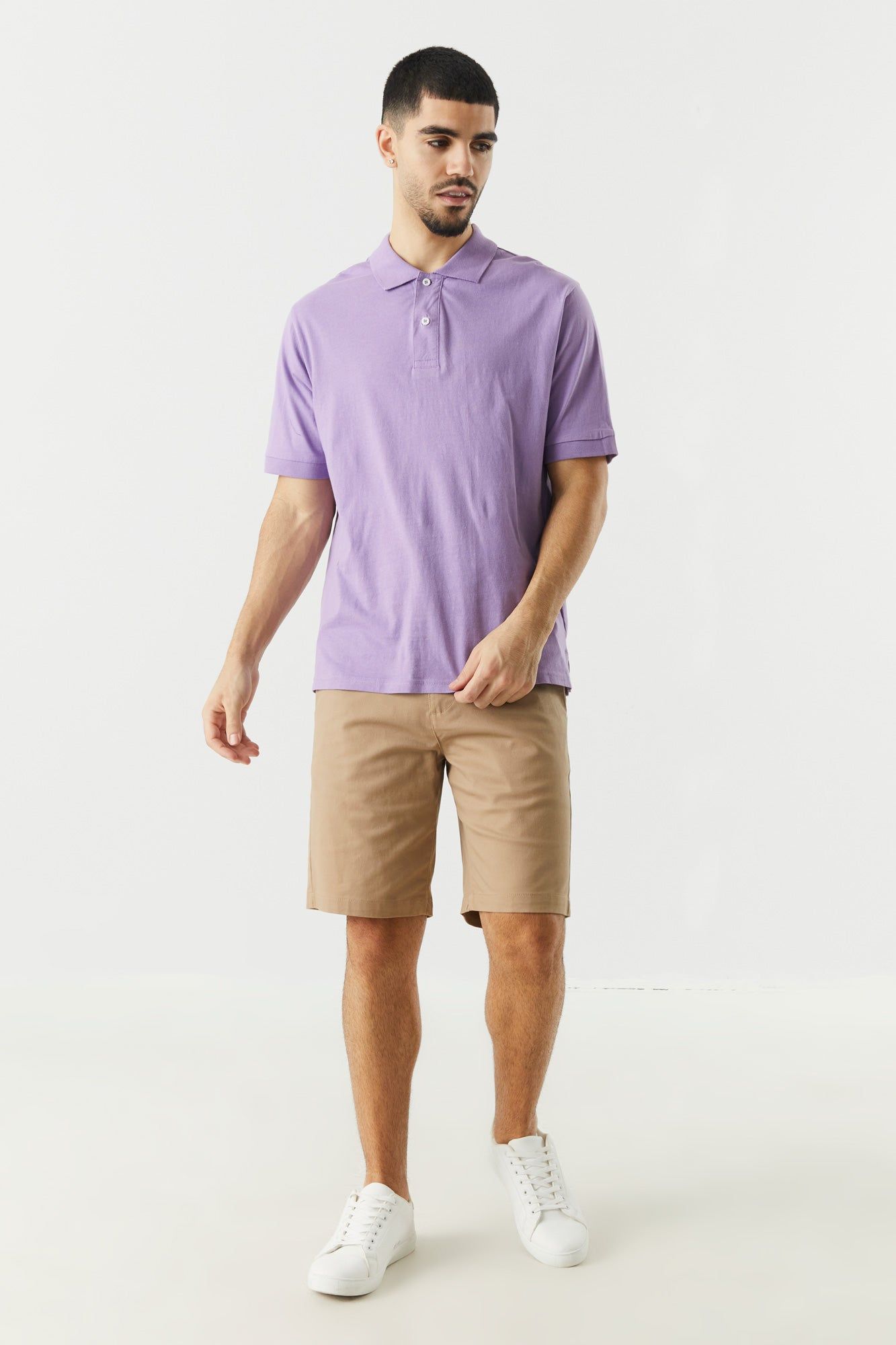 Solid Polo T-shirt sold by Urban Planet product image thumbnail 6