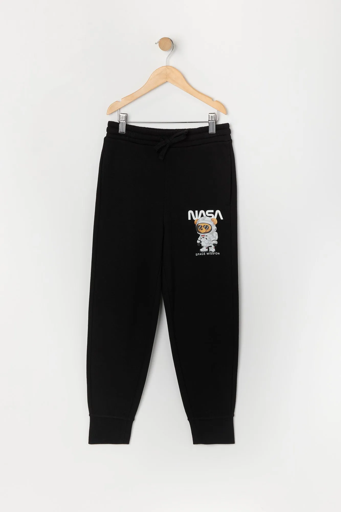 Boys NASA Graphic Fleece Jogger sold by Urban Planet