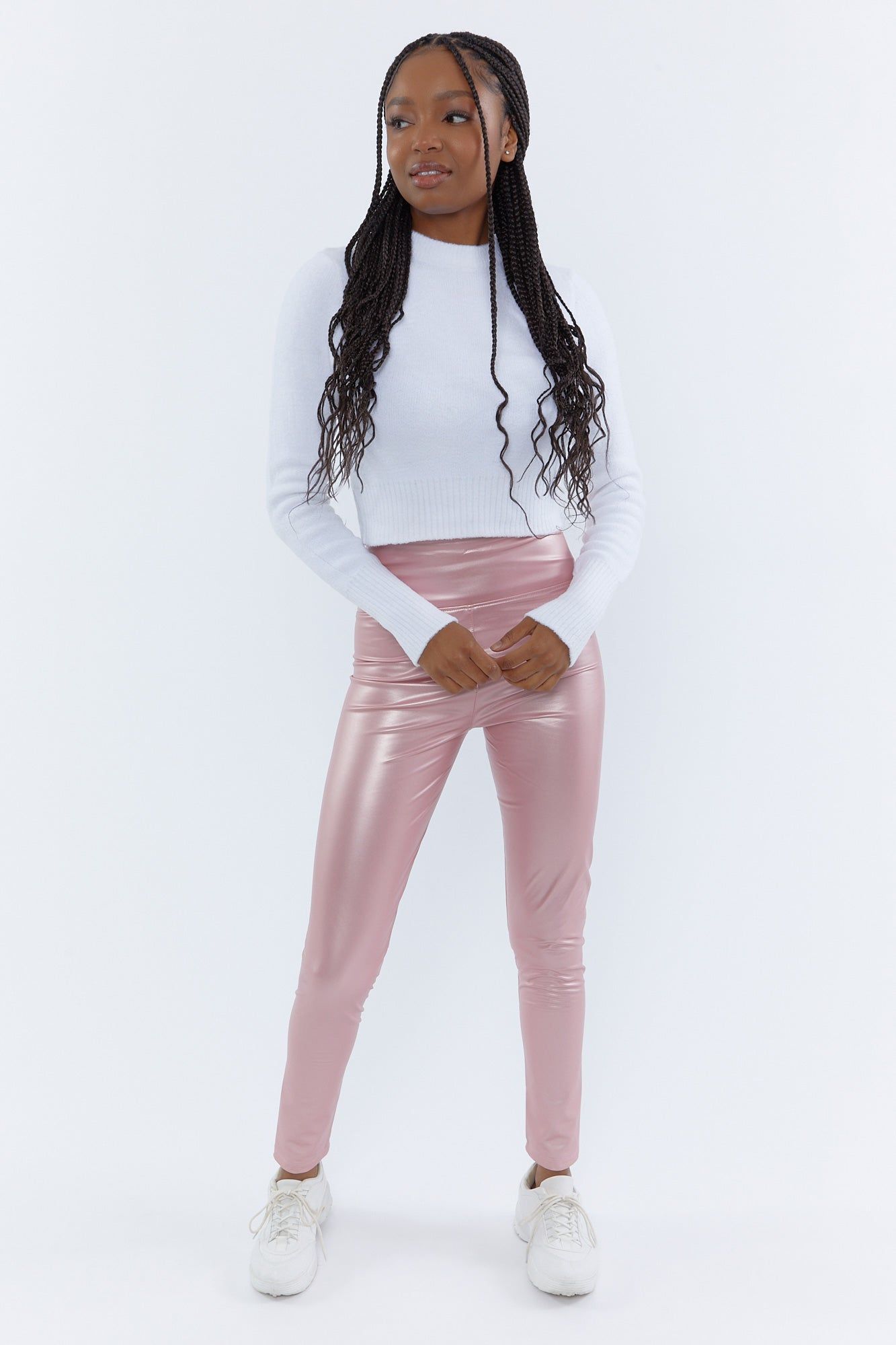 Faux-Leather Legging sold by Urban Planet product image thumbnail 5