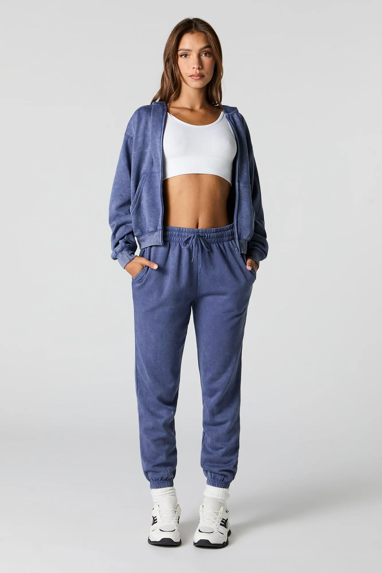 Washed Fleece Jogger sold by Urban Planet product image thumbnail 4