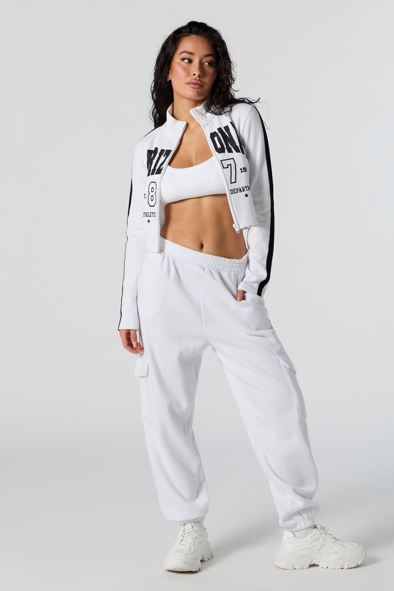 Arizona Graphic Zip-Up Sweatshirt sold by Urban Planet product image thumbnail 4