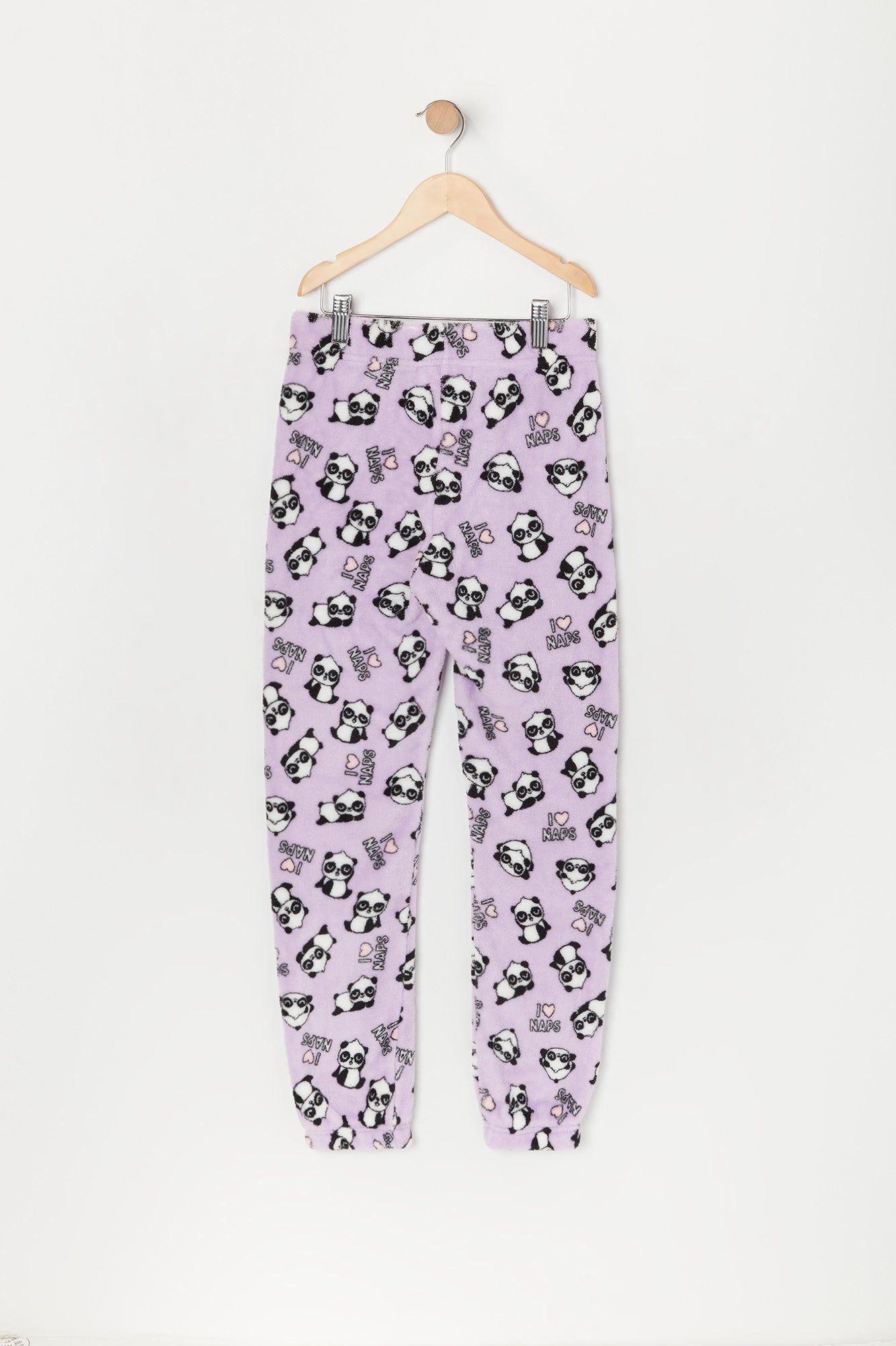 Girls Deer Graphic 2-Piece Plush Pajama Set sold by Urban Planet product image thumbnail 9