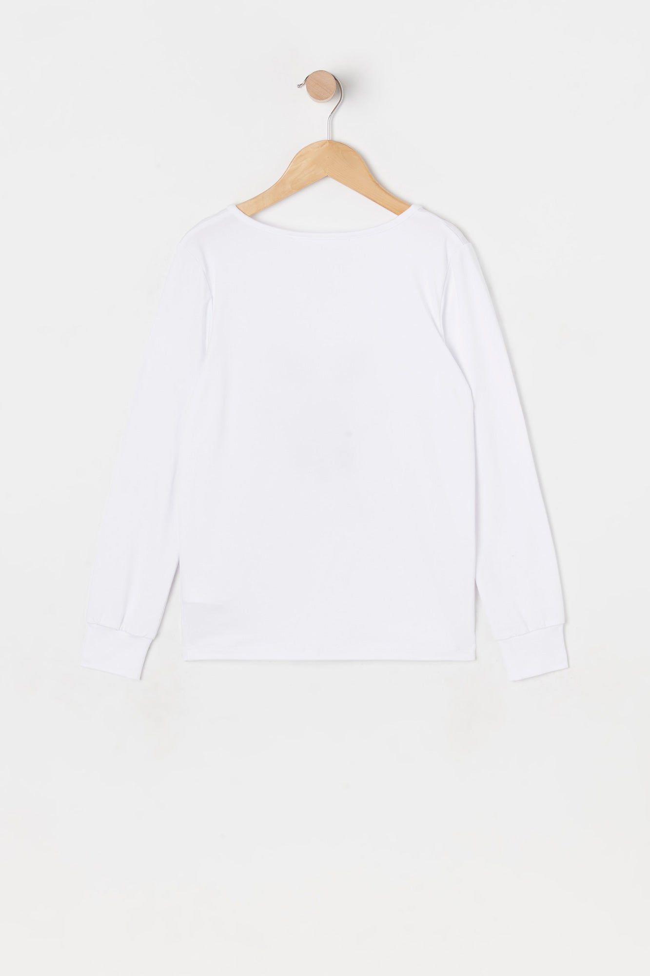 Girls Deer Graphic 2-Piece Plush Pajama Set sold by Urban Planet product image thumbnail 3