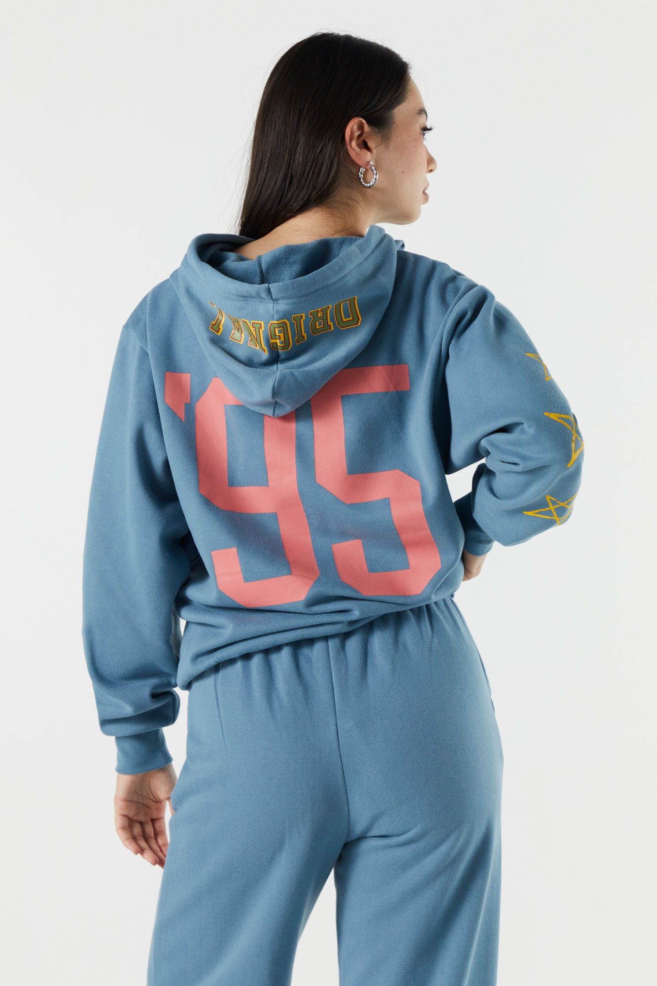 Angel Graphic Fleece Oversized Hoodie sold by Urban Planet product image thumbnail 2