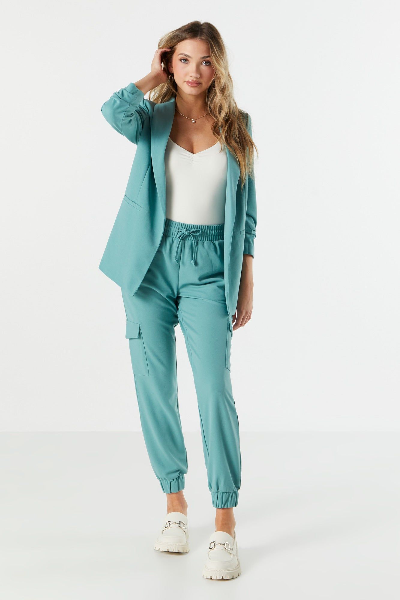 Drawstring Cargo Jogger sold by Urban Planet product image thumbnail 4