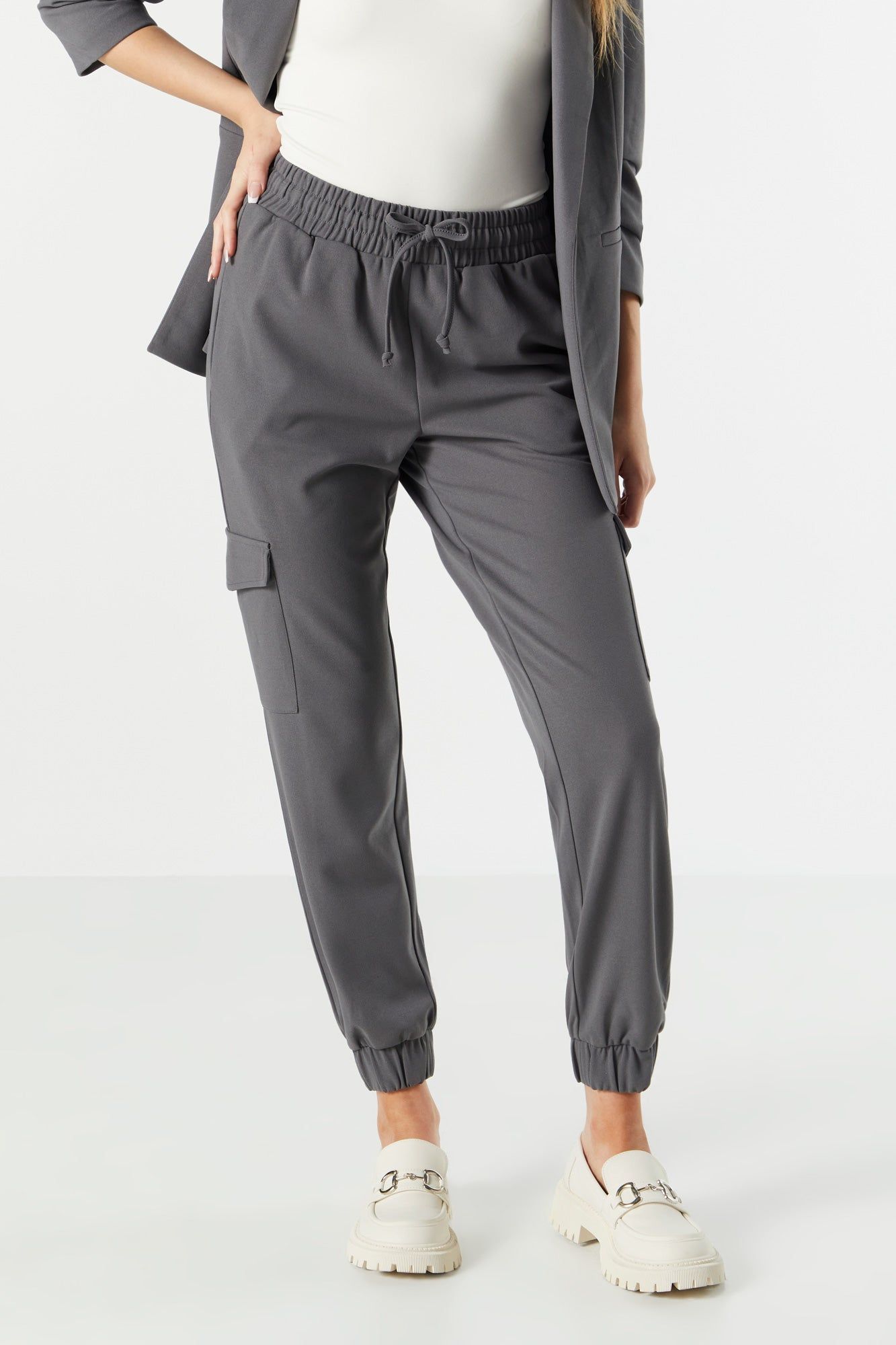 Drawstring Cargo Jogger sold by Urban Planet product image thumbnail 2