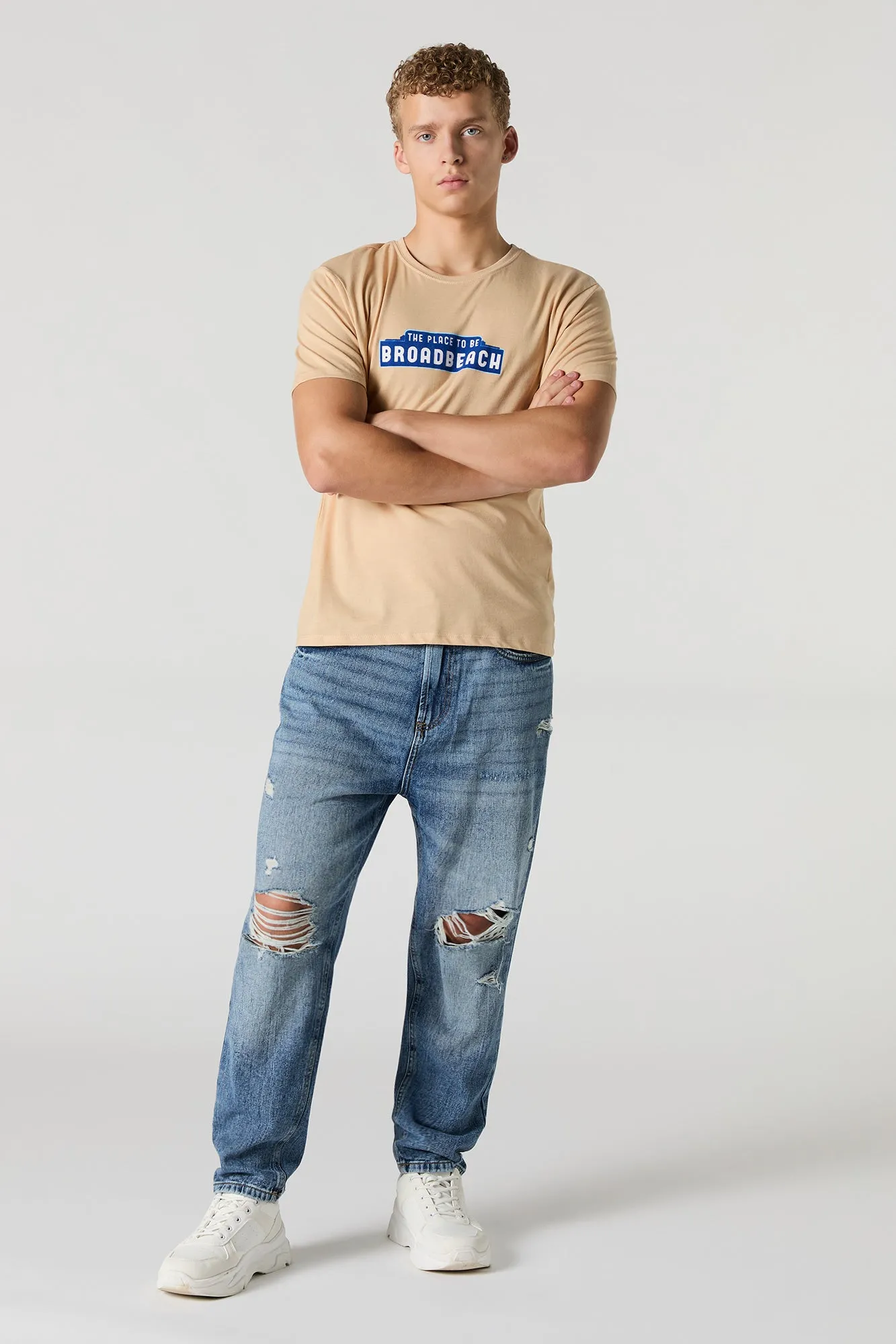 T-shirt à imprimé Broad Beach sold by Urban Planet product image thumbnail 3