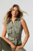 Justaucorps utilitaire sans manches avec ceinture sold by Urban Planet