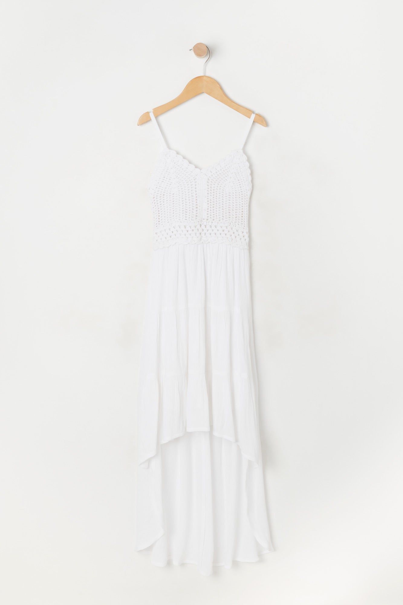 Girls Crochet High-Low Dress sold by Urban Planet product image thumbnail 5
