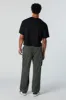 Nylon Zip Pocket Straight Leg Cargo Pant sold by Urban Planet