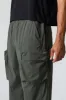 Nylon Zip Pocket Straight Leg Cargo Pant sold by Urban Planet