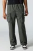 Nylon Zip Pocket Straight Leg Cargo Pant sold by Urban Planet