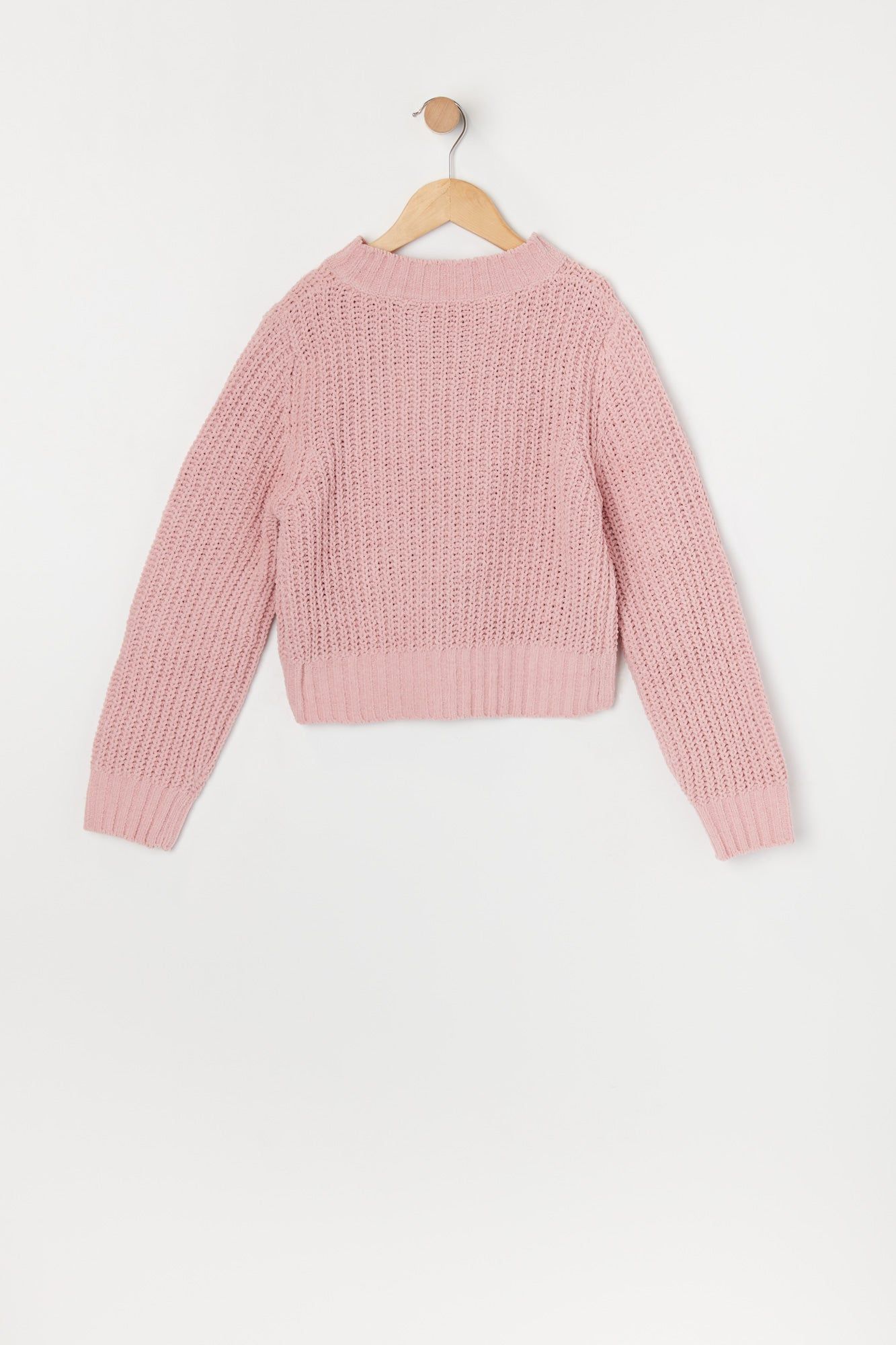 Girls Knit Crewneck Sweater sold by Urban Planet product image thumbnail 4