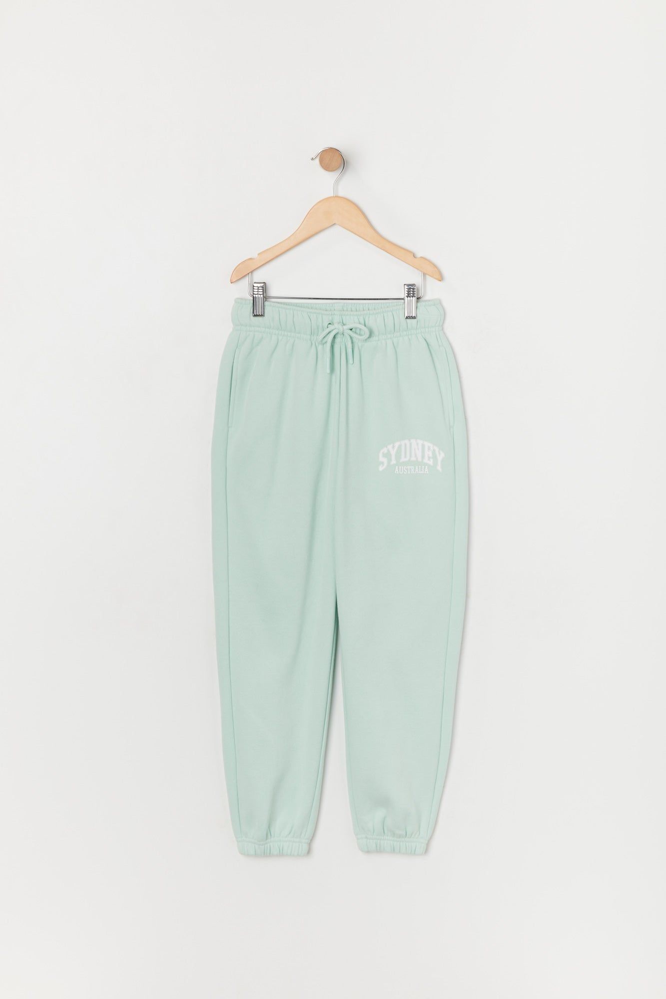 Girls Sydney Graphic Fleece Jogger sold by Urban Planet