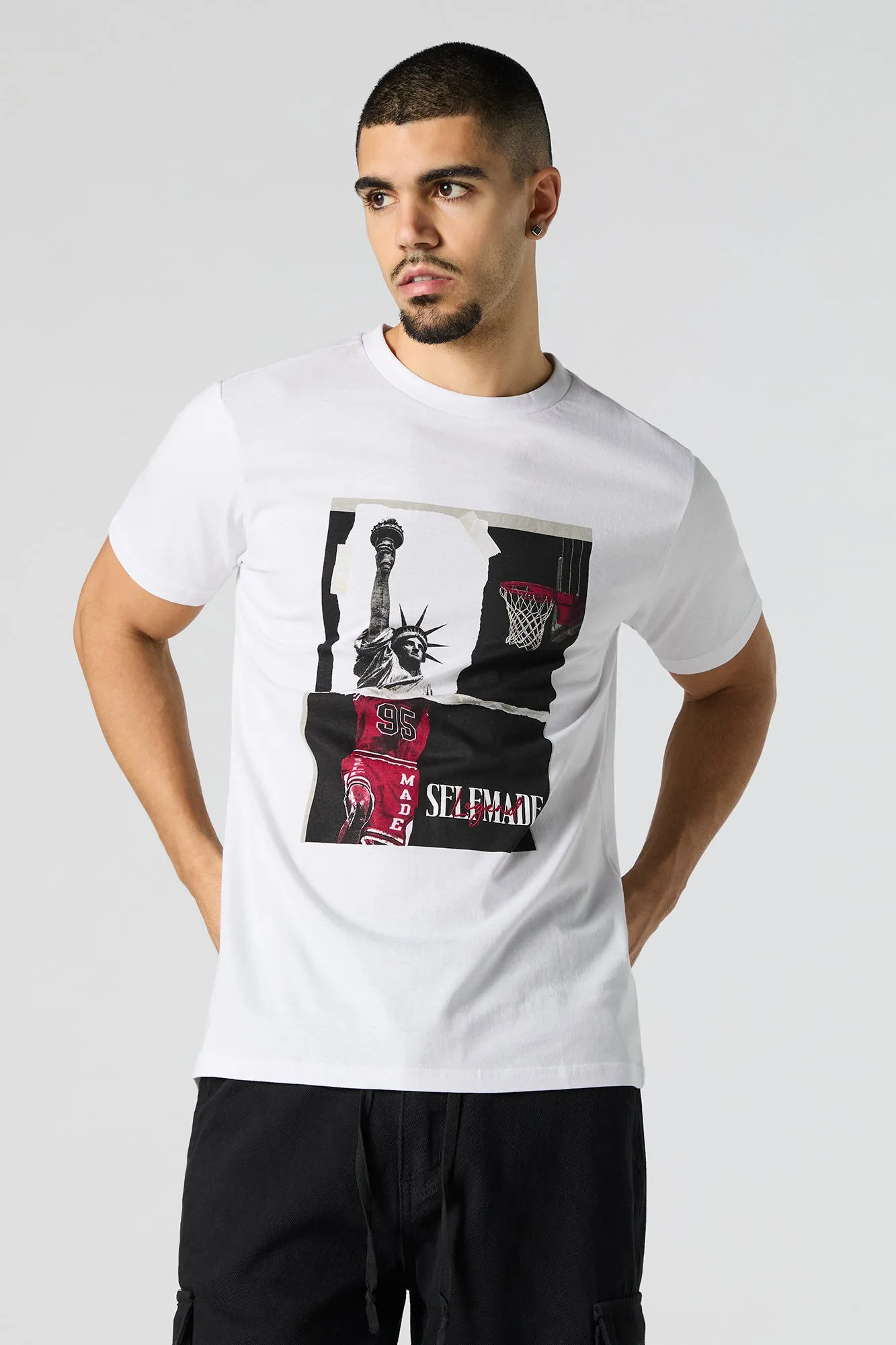 Robe midi moulante à épaule unique sold by Urban Planet