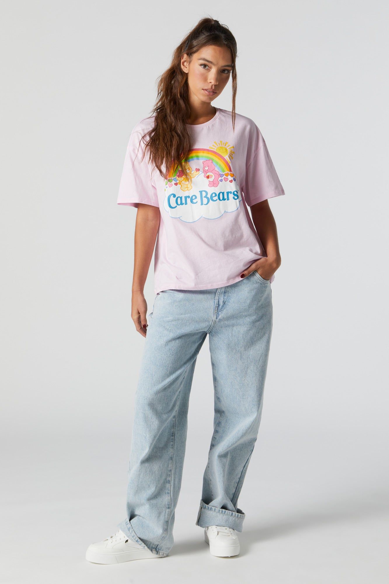 Care Bears Graphic Boyfriend T-Shirt sold by Urban Planet product image thumbnail 3