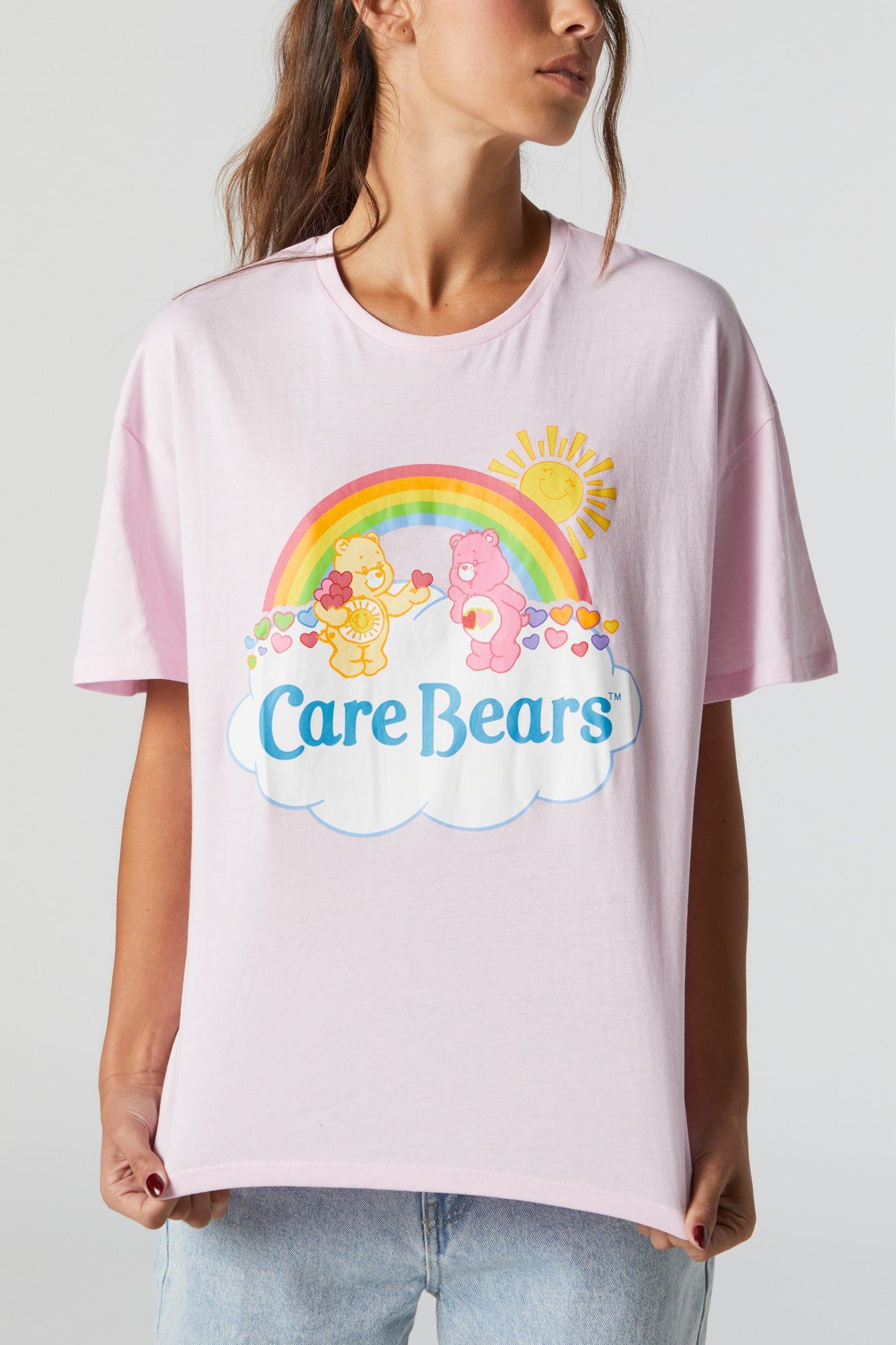 Care Bears Graphic Boyfriend T-Shirt sold by Urban Planet