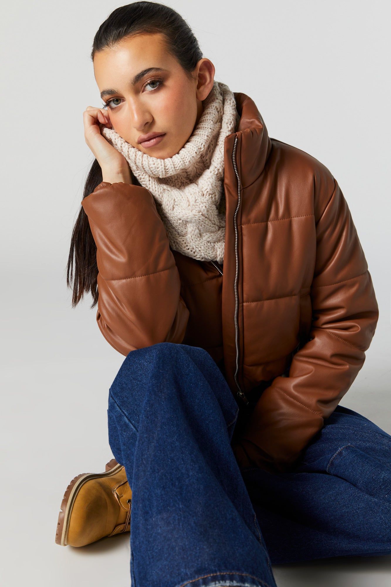 Cable Knit Snood sold by Urban Planet