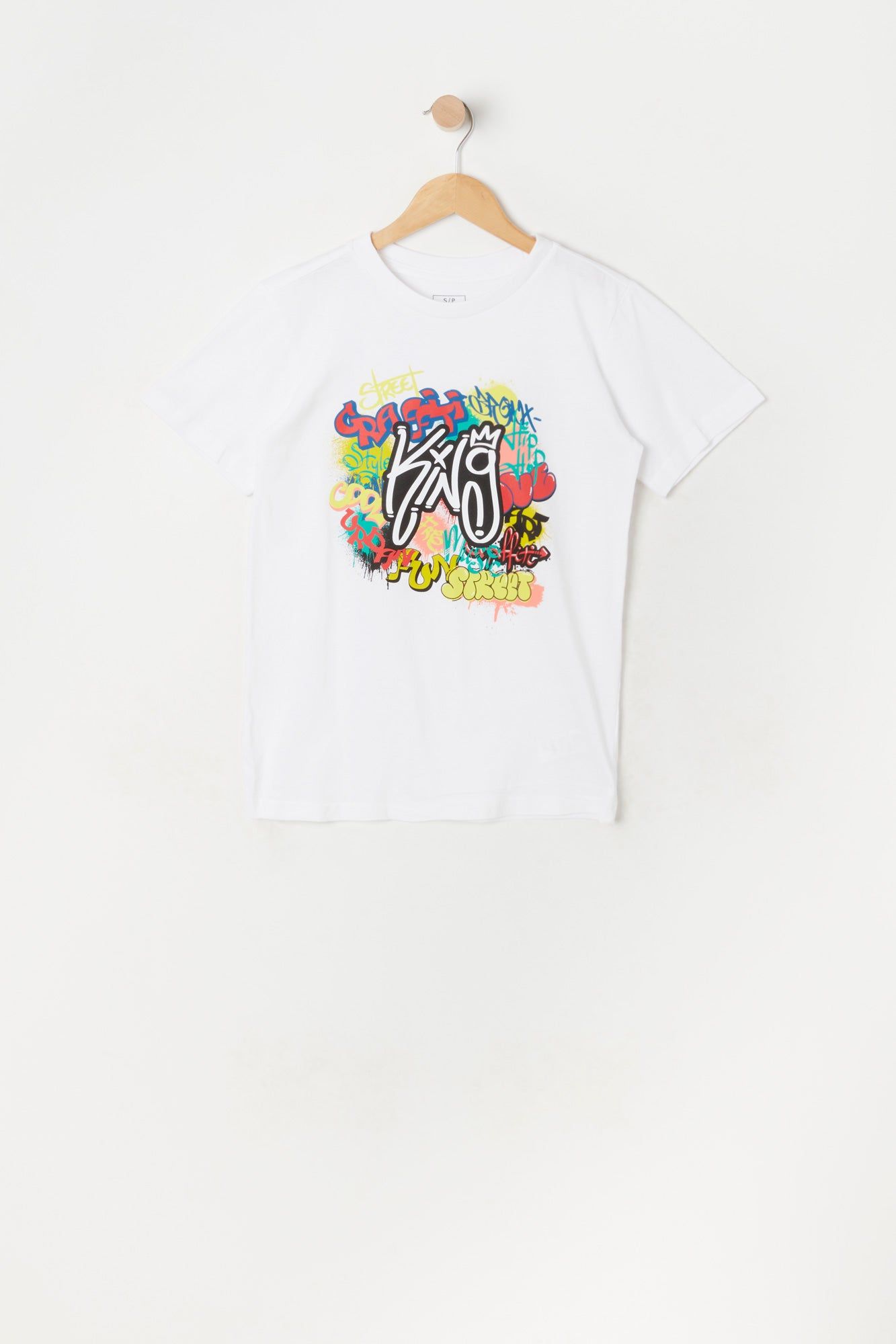 Boys Graffiti King Graphic T-Shirt sold by Urban Planet