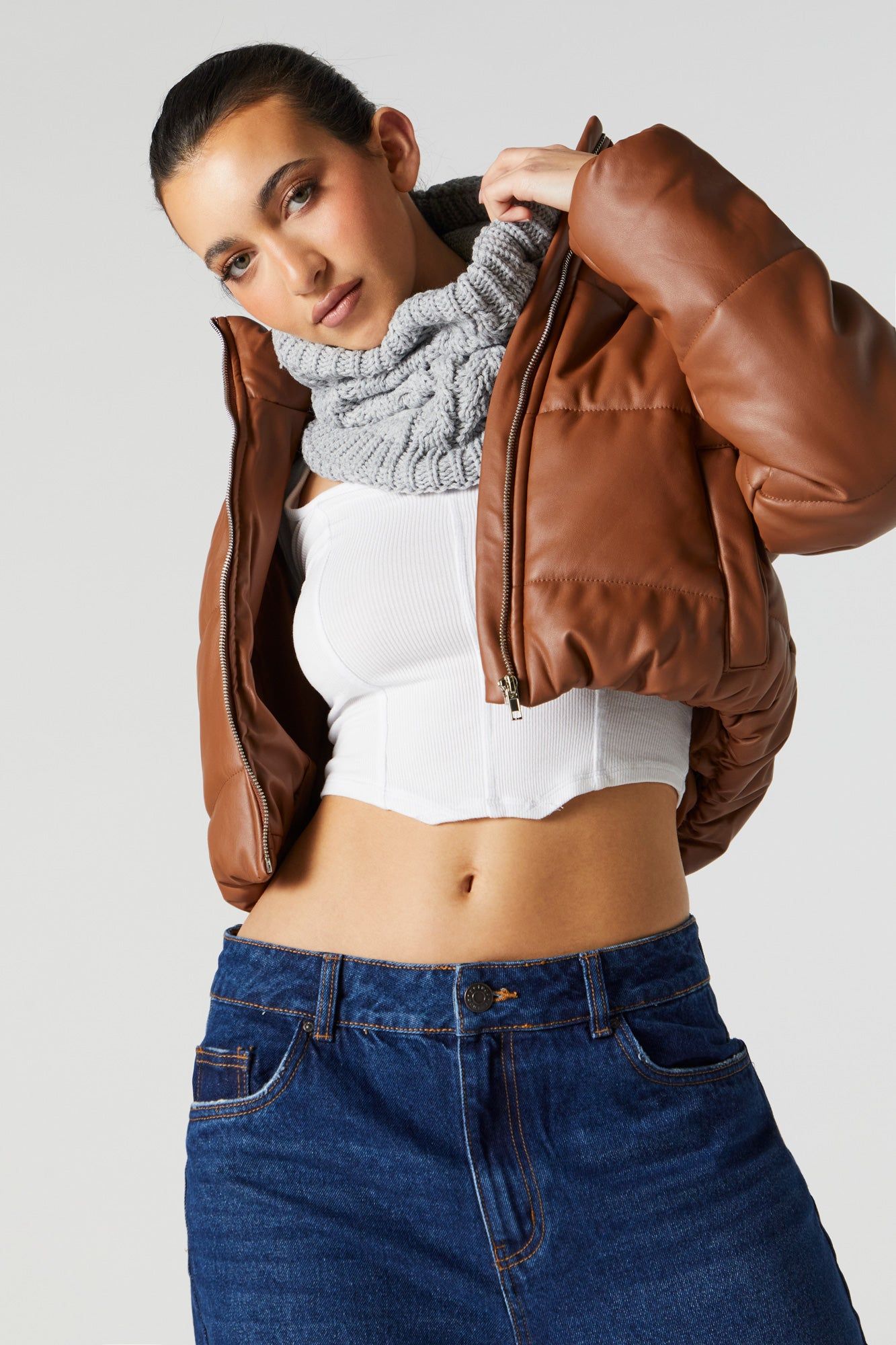 Cable Knit Snood sold by Urban Planet product image thumbnail 5