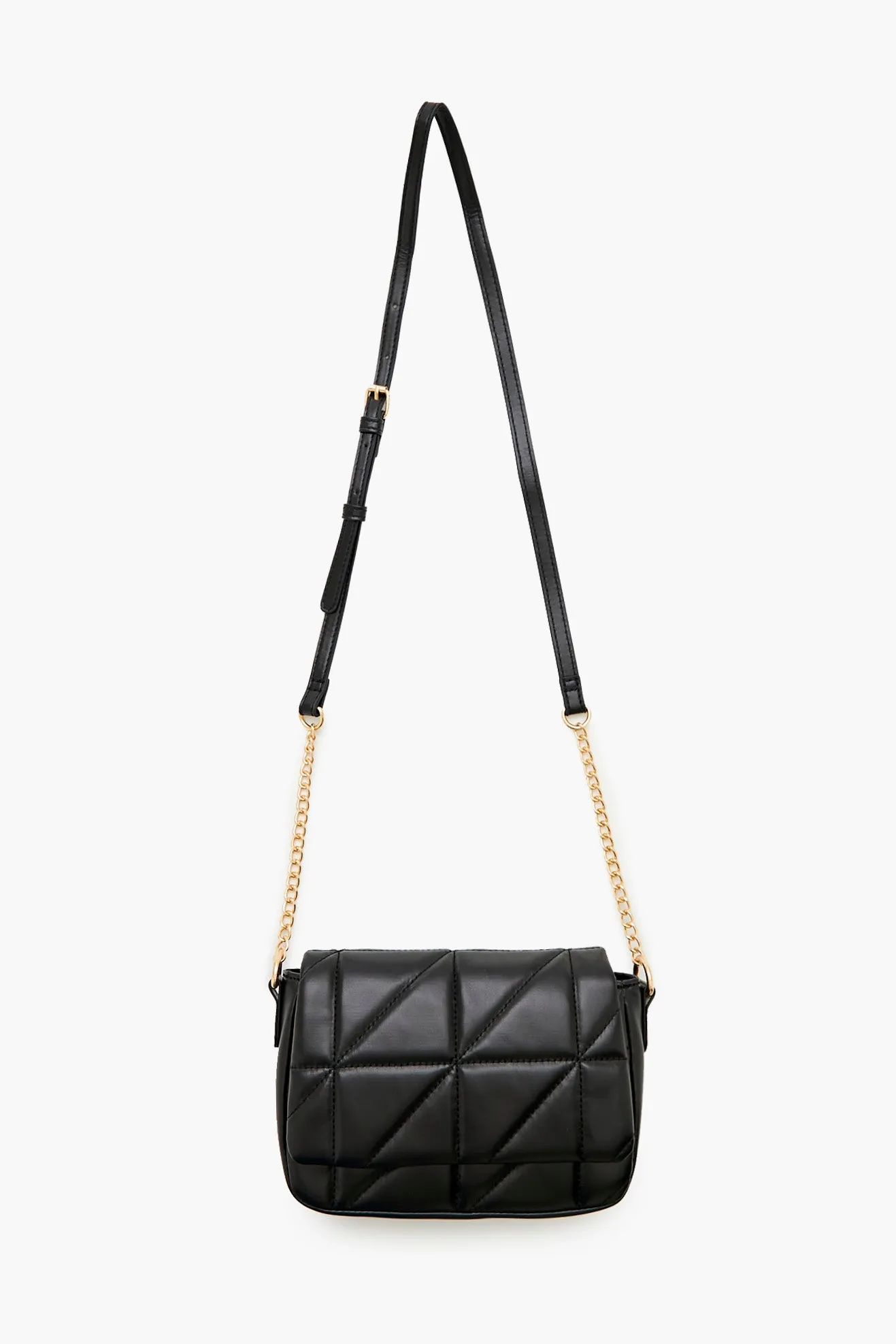 Quilted Faux Leather Crossbody Bag sold by Urban Planet