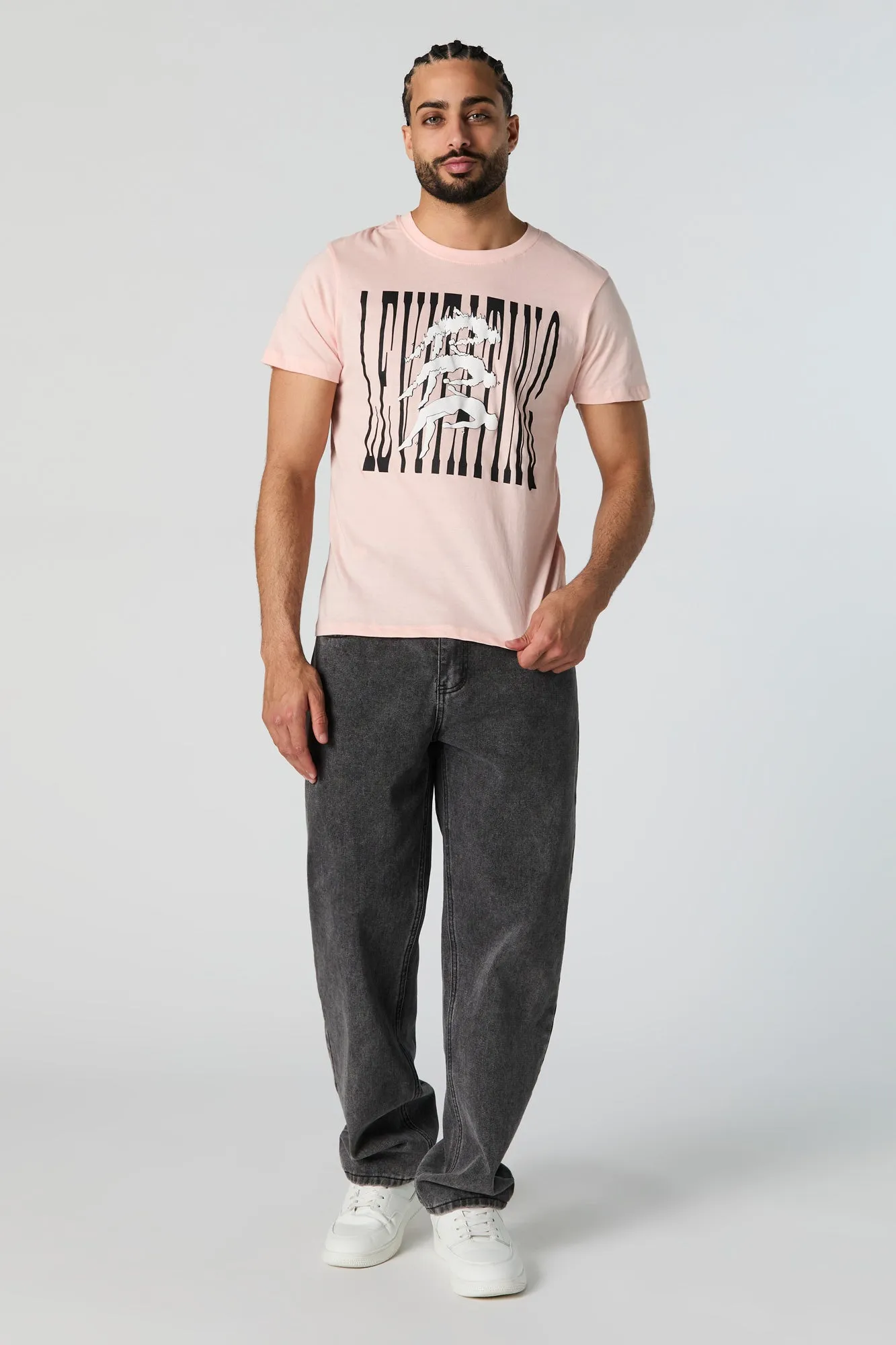 Fallen Angels Graphic T-Shirt sold by Urban Planet product image thumbnail 2