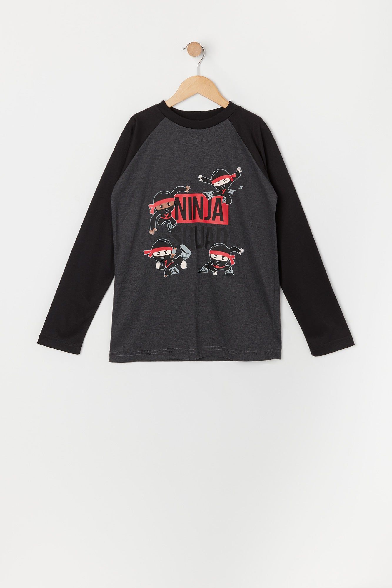 Boys Ninja Graphic 2 Piece Pajama Set sold by Urban Planet product image thumbnail 2