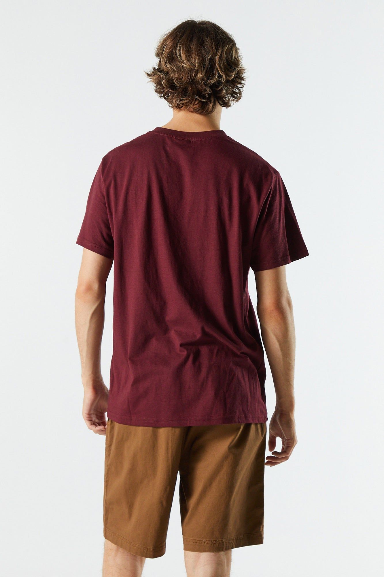 Basic V-Neck T-Shirt sold by Urban Planet product image thumbnail 5