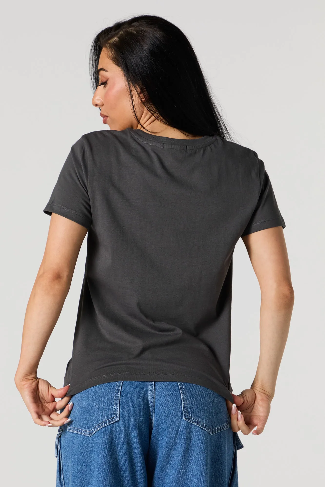 Brooklyn Embroidered T-Shirt sold by Urban Planet product image thumbnail 3