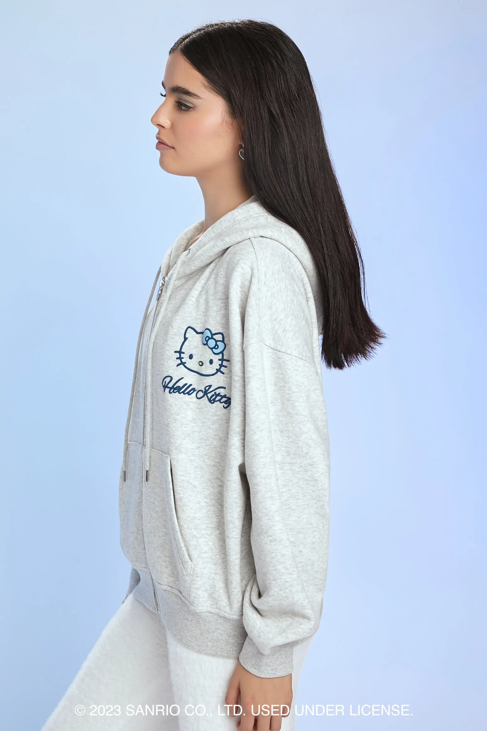 Hello Kitty Fleece Zip-Up Hoodie sold by Urban Planet product image thumbnail 2