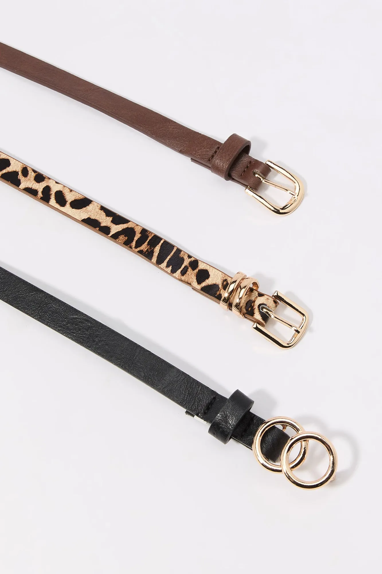 Thin Belts (3 Pack) sold by Urban Planet product image thumbnail 2