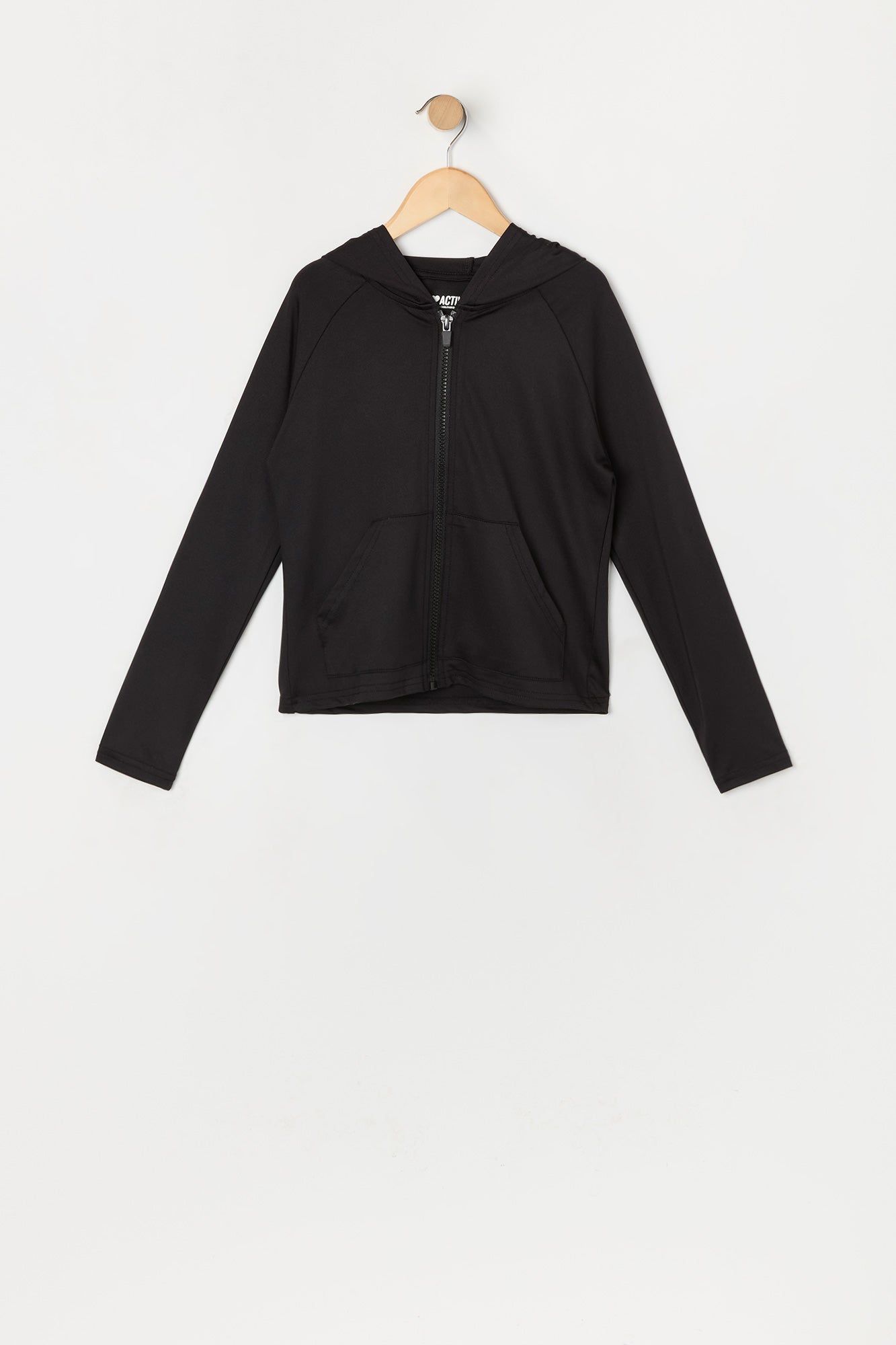 Girls Active Zip-Up Hoodie sold by Urban Planet product image thumbnail 3