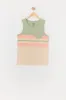 Boys Striped Colourblock Tank sold by Urban Planet