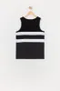 Boys Striped Colourblock Tank sold by Urban Planet