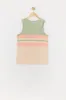 Boys Striped Colourblock Tank sold by Urban Planet