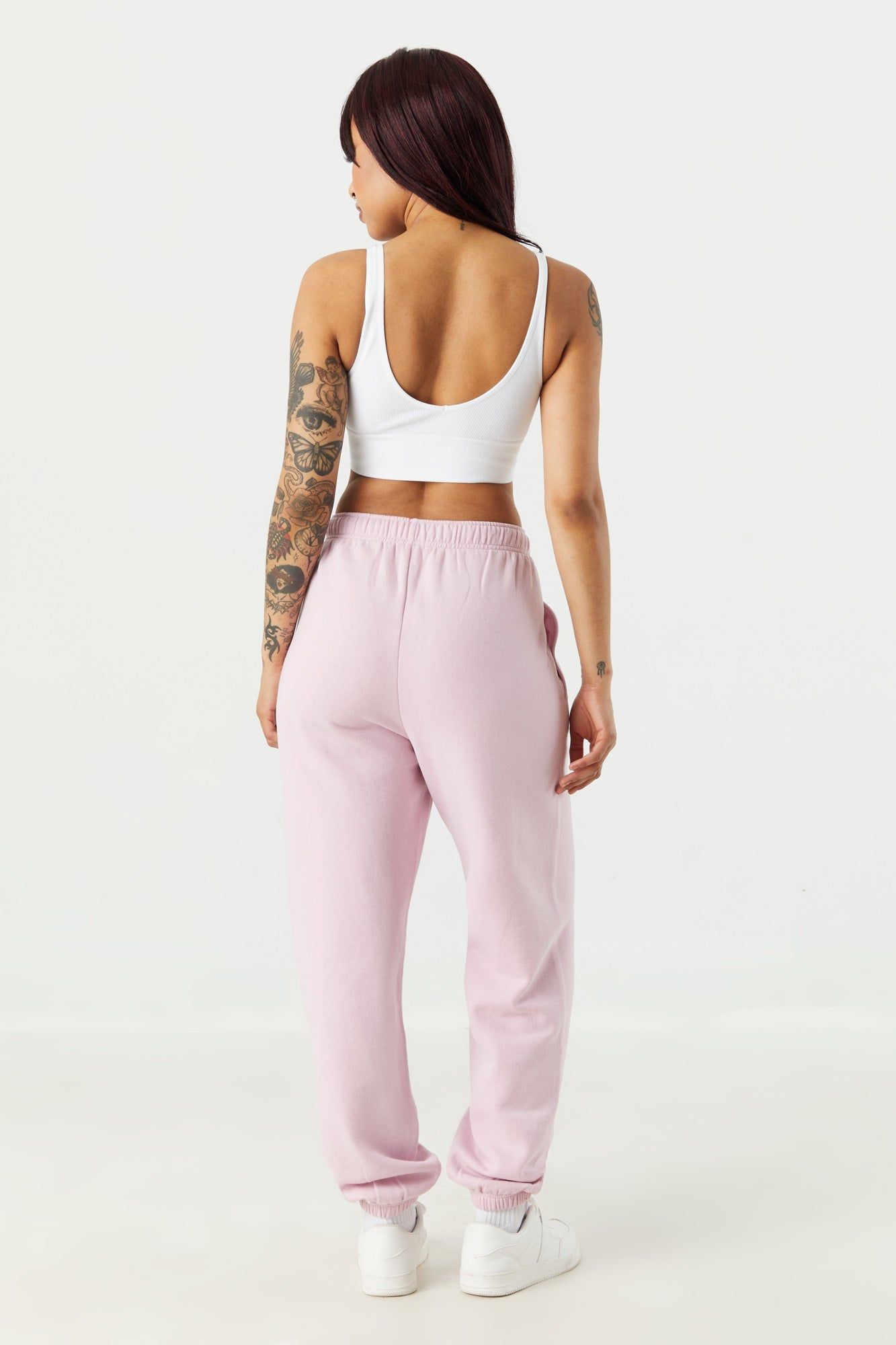High Rise Boyfriend Fleece Jogger sold by Urban Planet product image thumbnail 9