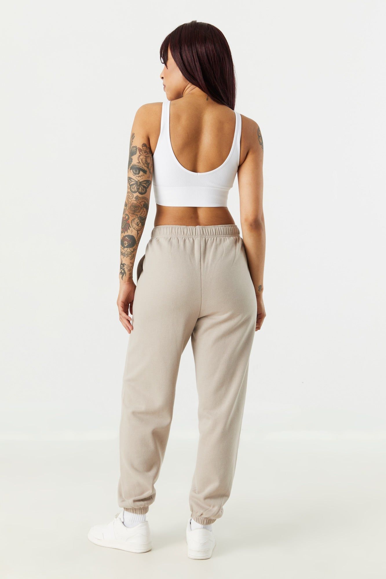 High Rise Boyfriend Fleece Jogger sold by Urban Planet product image thumbnail 6