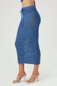 Jupe maxi en tricot crocheté sold by Urban Planet
