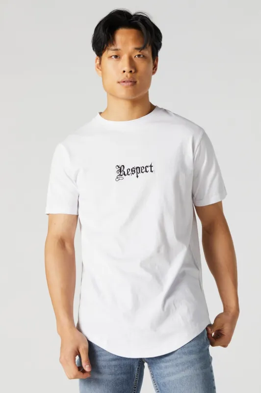 Humble Embroidered Crew Neck T-Shirt sold by Urban Planet