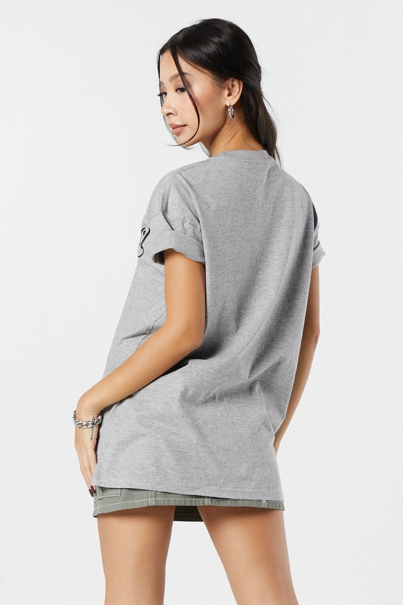 Miss Perfect Graphic Boyfriend T-Shirt sold by Urban Planet product image thumbnail 2