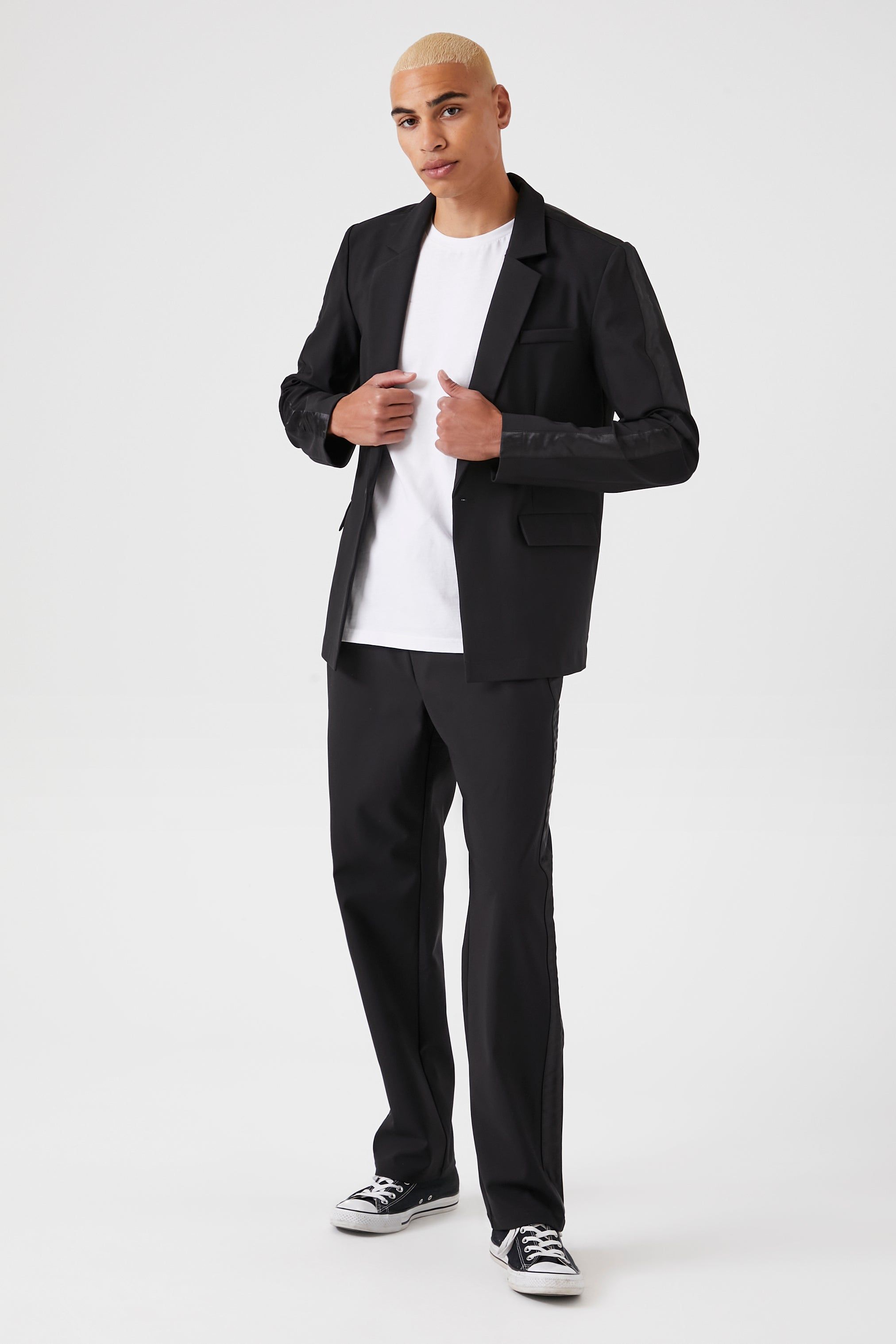 Side Striped Straight Leg Pant sold by Urban Planet product image thumbnail 2