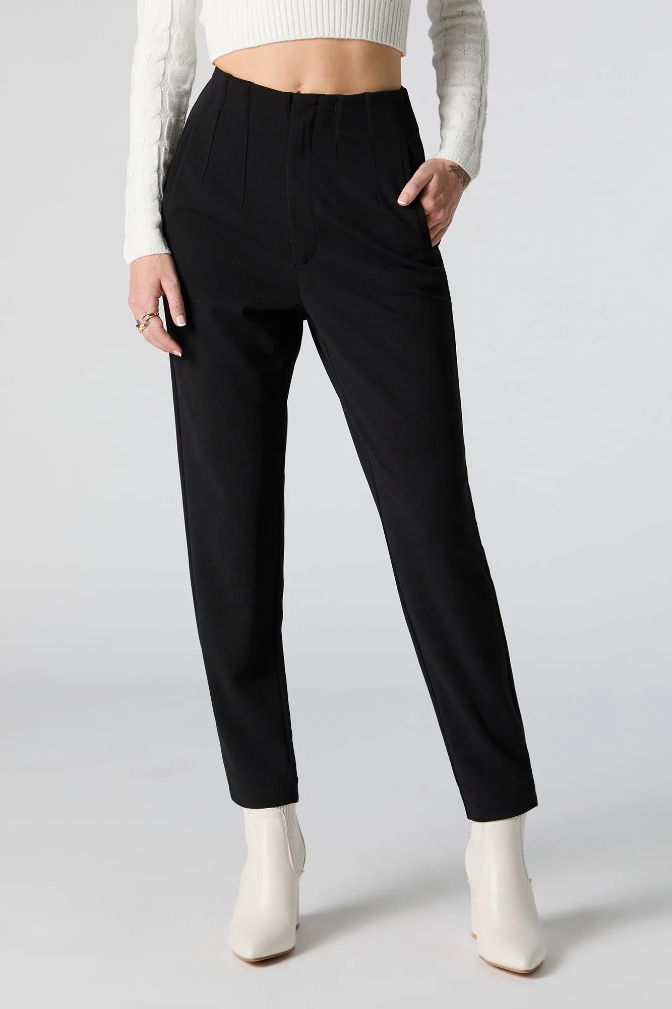 Crepe Slim Dress Pant sold by Urban Planet product image thumbnail 5