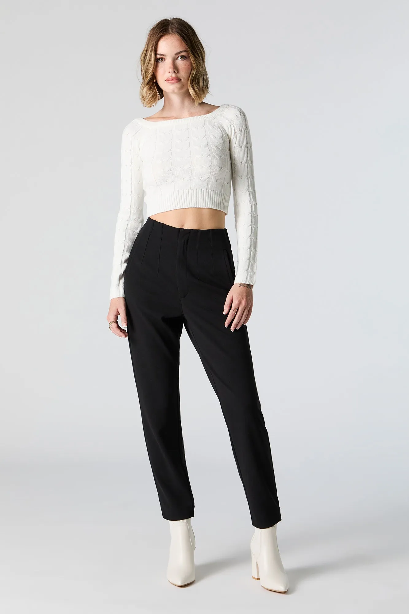 Crepe Slim Dress Pant sold by Urban Planet product image thumbnail 4