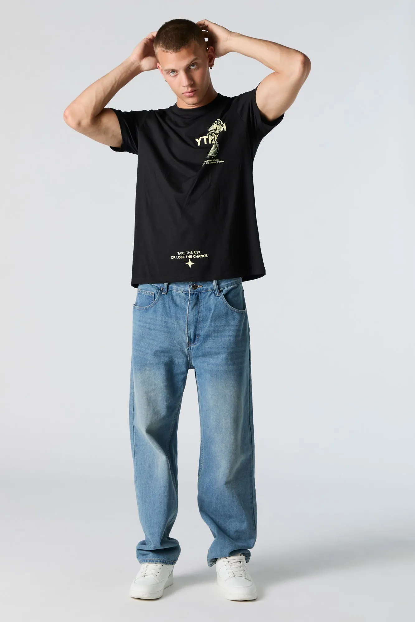 Reality Graphic T-Shirt sold by Urban Planet product image thumbnail 3