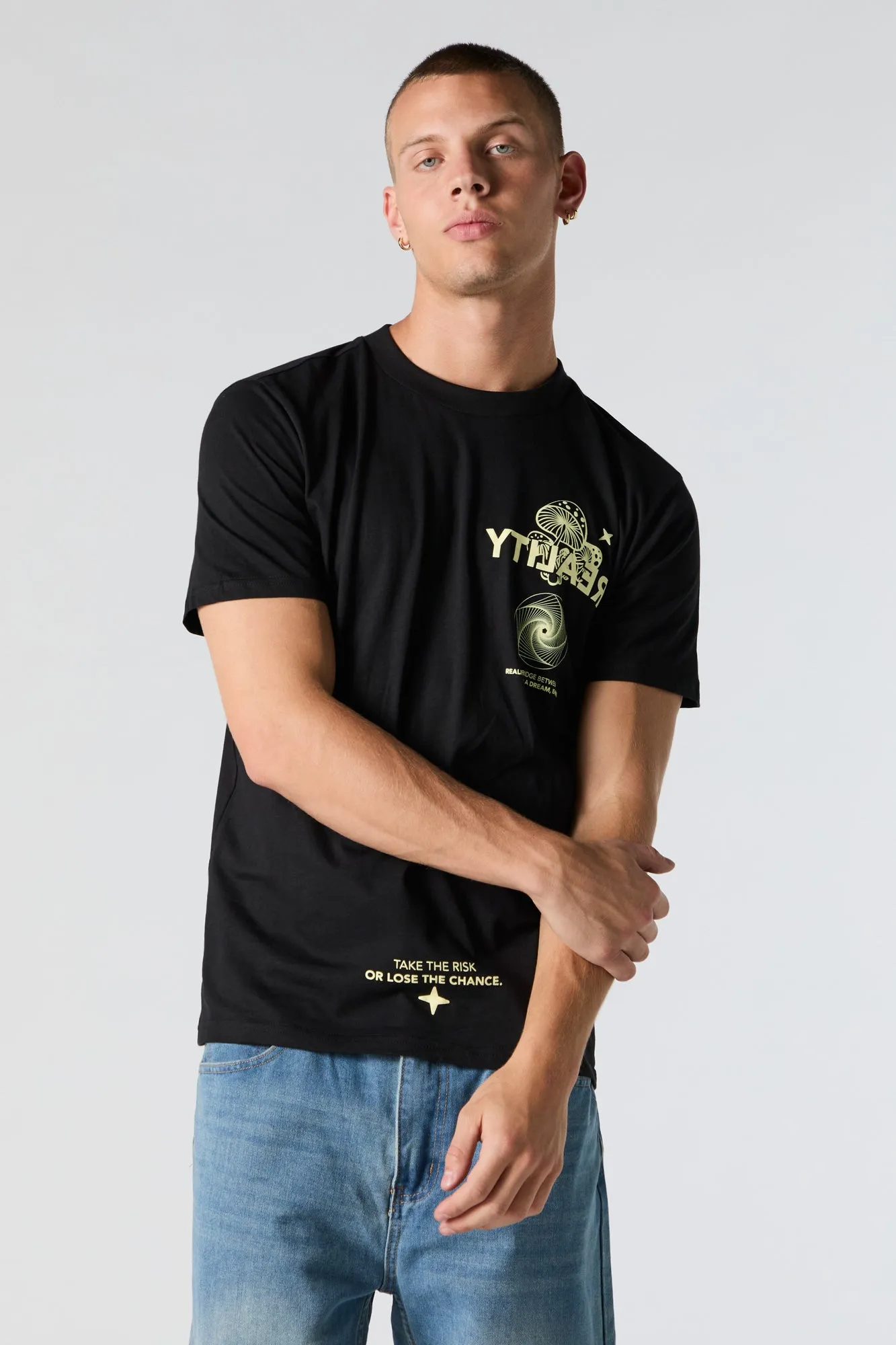 Reality Graphic T-Shirt sold by Urban Planet