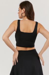 Square Neck Cropped Tank sold by Urban Planet
