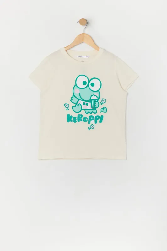 T-shirt à imprimé Keroppi pour fille sold by Urban Planet