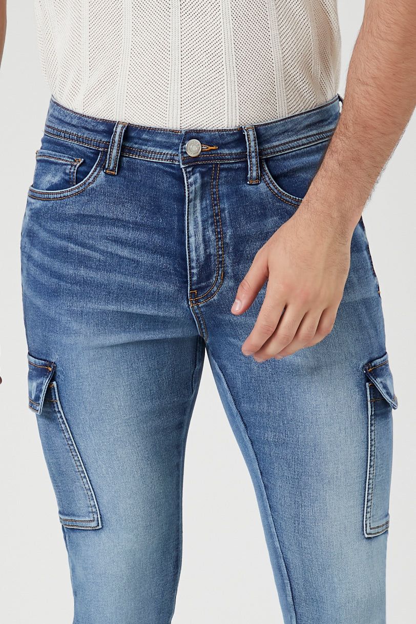 Cargo Skinny Jean sold by Urban Planet product image thumbnail 4